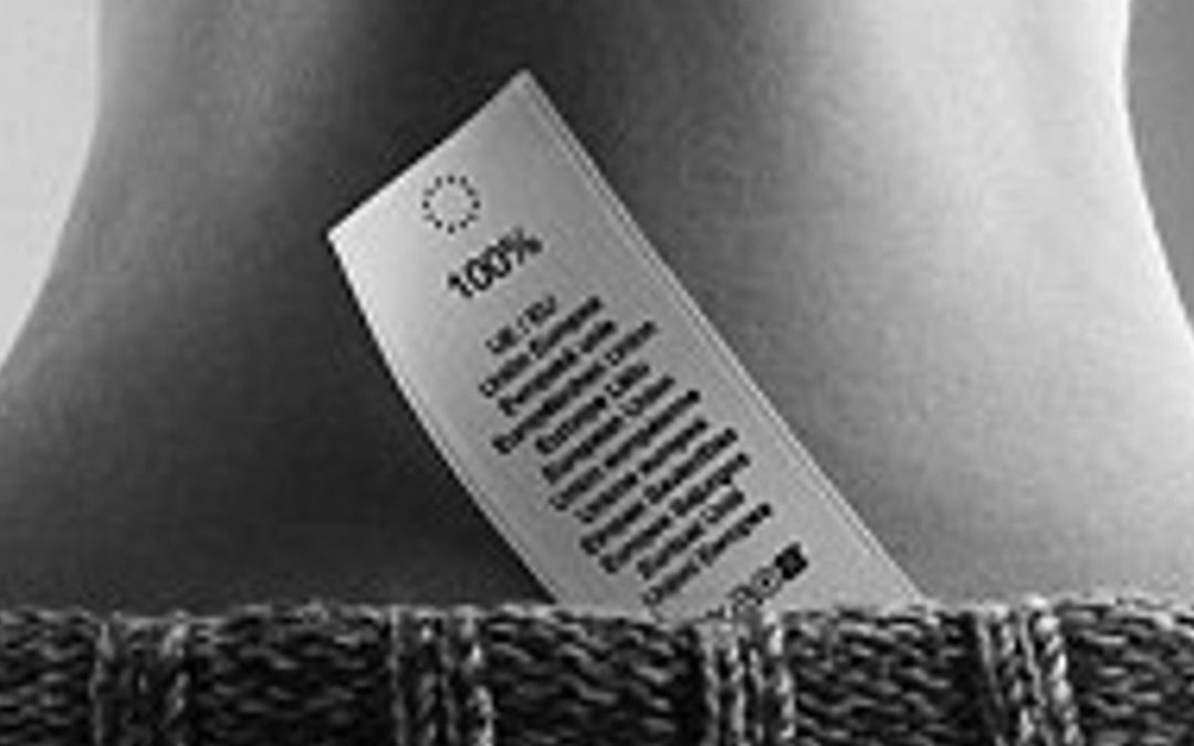 label on jumper